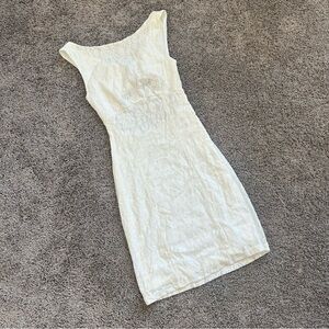 RIHOAS White Lace Mini Dress